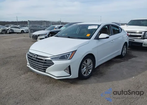 2019 Hyundai Elantra Sel z USA, uszkodzony, nr VIN 5NPD84LF5KH414625